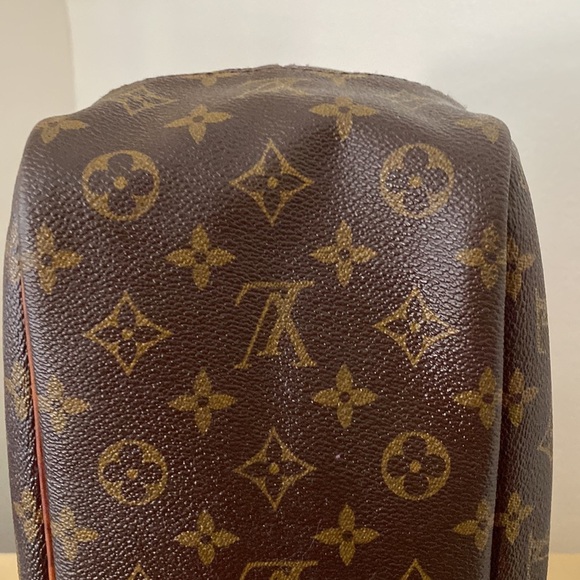 Authentic Vintage Louis Vuitton Monogram Deauville Bag, Poignant & Name Tag - Picture 14 of 14